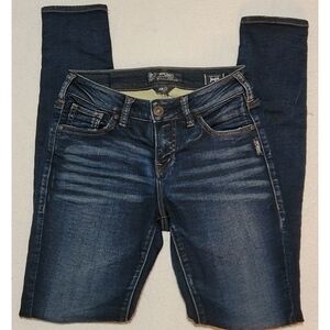 SILVER Aiko High Skinny Jeans